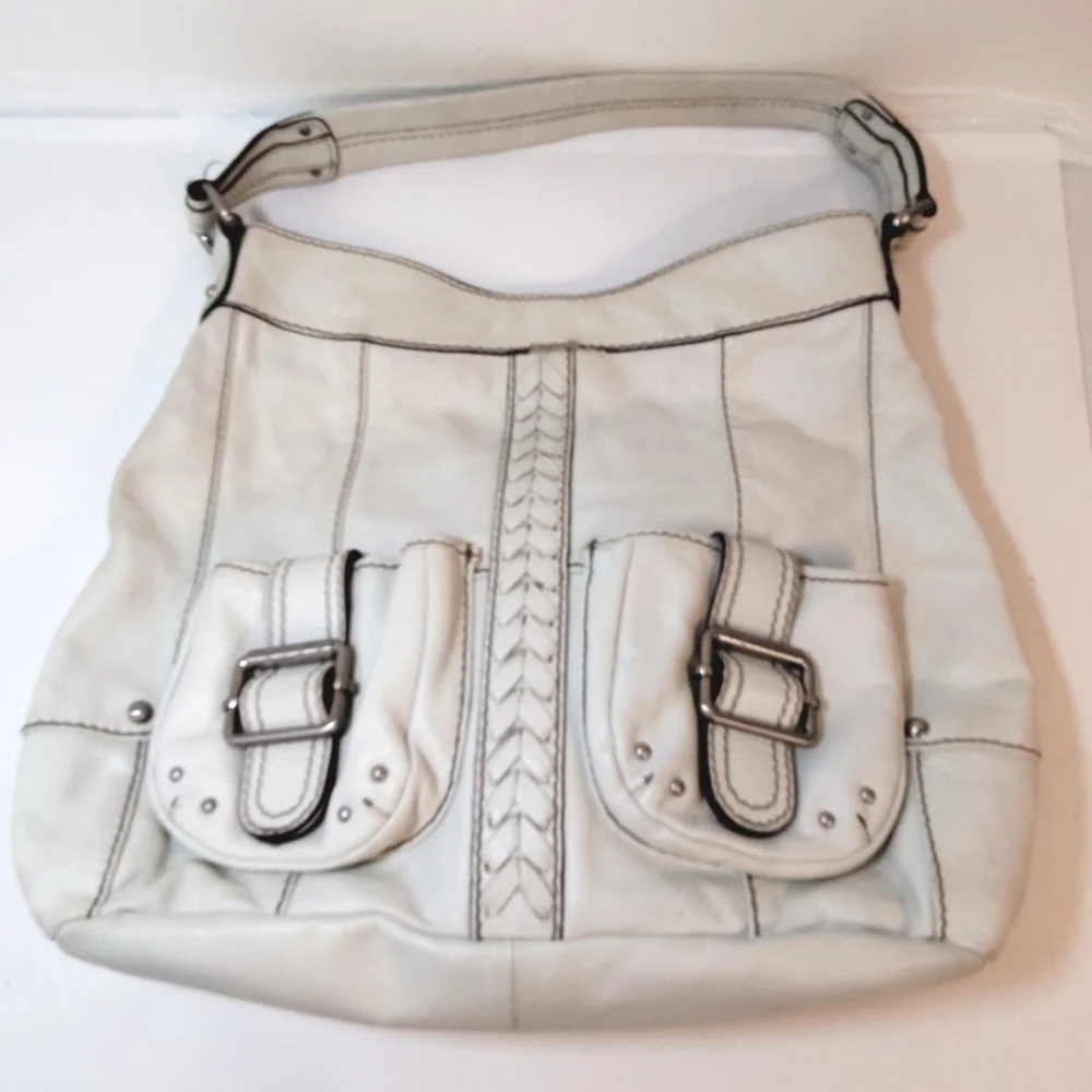 Tignanello crema shoulder bag extra large.